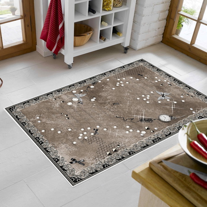 Conceptum Alfombra de Pasillo Mu118 - Coffee 80 x 150 cm Conceptum Alfombra de Pasillo Mu118 - Coffee 80 x 150 cm